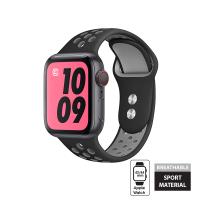 Crong Duo Sport Band - Pasek Apple Watch 42/44 mm (szary/czarny) Crong Duo Sport Band - Pasek Apple Watch 42/44 mm (szary/czarny)