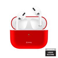 Crong Liquid Case - Etui AirPods Pro (czerwony) Crong Liquid Case - Etui AirPods Pro (czerwony)
