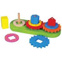 Viga Toys - Drewniana układanka kształty geometryczne