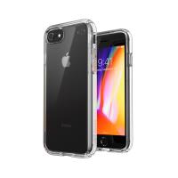 Speck Presidio Perfect-Clear - Etui iPhone 8 / 7 z powłoką MICROBAN (Clear/Clear)
