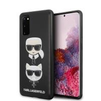Karl Lagerfeld Embossed Case Karl & Choupette - Etui Samsung Galaxy S20 Karl Lagerfeld Embossed Case Karl & Choupette - Etui Samsung Galaxy S20