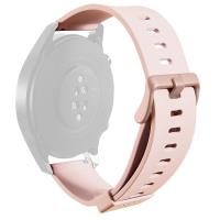 PURO ICON Multibrand Wristband – Uniwersalny pasek smartwatch 20 mm (S/M & M/L) (piaskowy róż)