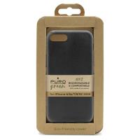 PURO Green Compostable Eco-friendly Cover - Ekologiczne etui iPhone SE 2020 / 8 / 7 / 6s (czarny) PURO Green Compostable Eco-friendly Cover - Ekologiczne etui iPhone SE 2020 / 8 / 7 / 6s (czarny)