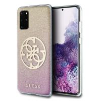 Guess Circle Glitter 4G Gradient - Etui Samsung Galaxy S20+ (gold/pink) Guess Circle Glitter 4G Gradient - Etui Samsung Galaxy S20+ (gold/pink)
