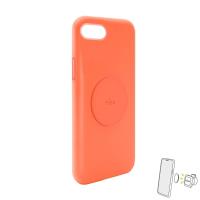 PURO ICON+ Cover - Etui magnetyczne iPhone SE 2020 / 8 / 7 / 6s / 6 (pomarańczowy)