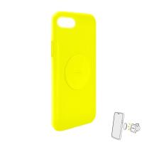 PURO ICON+ Cover - Etui magnetyczne iPhone SE 2020 / 8 / 7 / 6s / 6 (żółty)