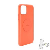 PURO ICON+ Cover - Etui magnetyczne iPhone 11 (pomarańczowy)