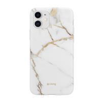 Crong Marble Case – Etui iPhone 11 (biały) Crong Marble Case – Etui iPhone 11 (biały)