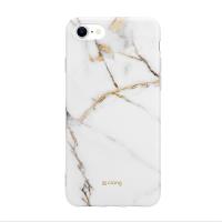 Crong Marble Case – Etui iPhone SE 2020 / 8 / 7 (biały)
