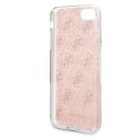 Guess 4G Glitter - Etui iPhone SE 2020 / 8 / 7 (Pink)