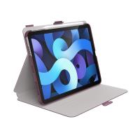 Speck Balance Folio - Etui iPad Air 4 10.9" (2020) z powłoką MICROBAN (Plumberry Purple/Crepe Pink)