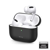 Crong Liquid Case - Etui AirPods Pro (czarny) Crong Liquid Case - Etui AirPods Pro (czarny)