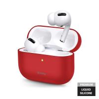 Crong Liquid Case - Etui AirPods Pro (czerwony) Crong Liquid Case - Etui AirPods Pro (czerwony)