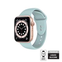 Crong Liquid - Pasek do Apple Watch 38/40/41 mm (miętowy)