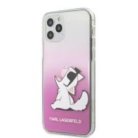 Karl Lagerfeld Choupette Fun Sunglasses - Etui iPhone 12 / iPhone 12 Pro (różowy)