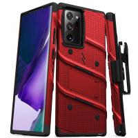Zizo Bolt Cover - Pancerne etui Samsung Galaxy Note 20 Ultra + podstawka & uchwyt do paska (Red/Black) Zizo Bolt Cover - Pancerne etui Samsung Galaxy Note 20 Ultra + podstawka & uchwyt do paska (Red/Black)