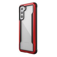 X-Doria Raptic Shield - Etui aluminiowe Samsung Galaxy S21 (Antimicrobial protection) (Red) X-Doria Raptic Shield - Etui aluminiowe Samsung Galaxy S21 (Antimicrobial protection) (Red)