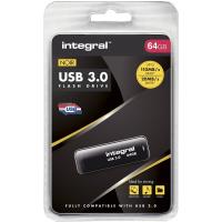 Integral Noir - Pendrive 64GB USB 3.0 (Czarny)
