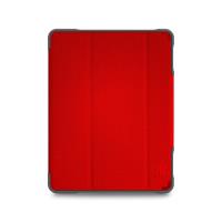 STM Dux Plus Duo - Etui pancerne iPad 10.2" (2021-2019) MIL-STD-810G z uchwytem Apple Pencil (Red)