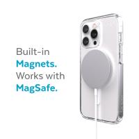 Speck Presidio Perfect-Clear + MagSafe – Etui iPhone 13 Pro z powłoką MICROBAN (Clear)