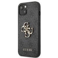 Guess 4G Big Metal Logo - Etui iPhone 13 Mini (szary)