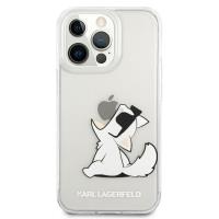 Karl Lagerfeld Choupette Fun - Etui iPhone 13 Pro (przezroczysty)