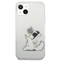 Karl Lagerfeld Choupette Fun - Etui iPhone 13 Mini (przezroczysty)