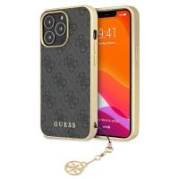 Guess 4G Charms Collection - Etui iPhone 13 Pro Max (szary)