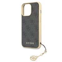 Guess 4G Charms Collection - Etui iPhone 13 Pro Max (szary)