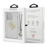 Guess 4G Big Logo Charm Gold- Etui iPhone 13 Pro (złoty charms)