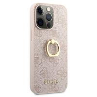 Guess 4G Ring Case - Etui iPhone 13 Pro Max (różowy)