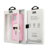Karl Lagerfeld Karl’s Head Glitter - Etui iPhone 13 Mini (różowy)