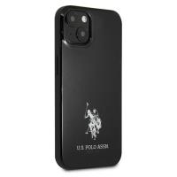 US Polo Assn Horses Logo - Etui iPhone 13 mini (czarny)