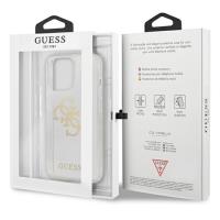 Guess Glitter 4G Big Logo - Etui iPhone 13 Pro (przezroczysty)