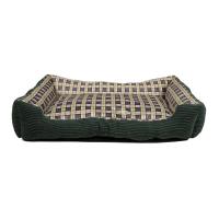 Miękkie legowisko kanapa dla psa 90 x 70 x 20 cm roz. XL (zielony)